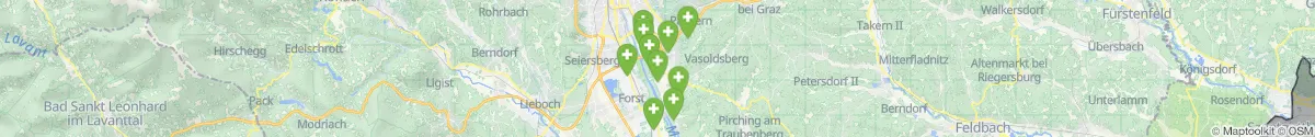 Kartenansicht für Apotheken-Notdienste in der Nähe von Hausmannstätten (Graz-Umgebung, Steiermark)